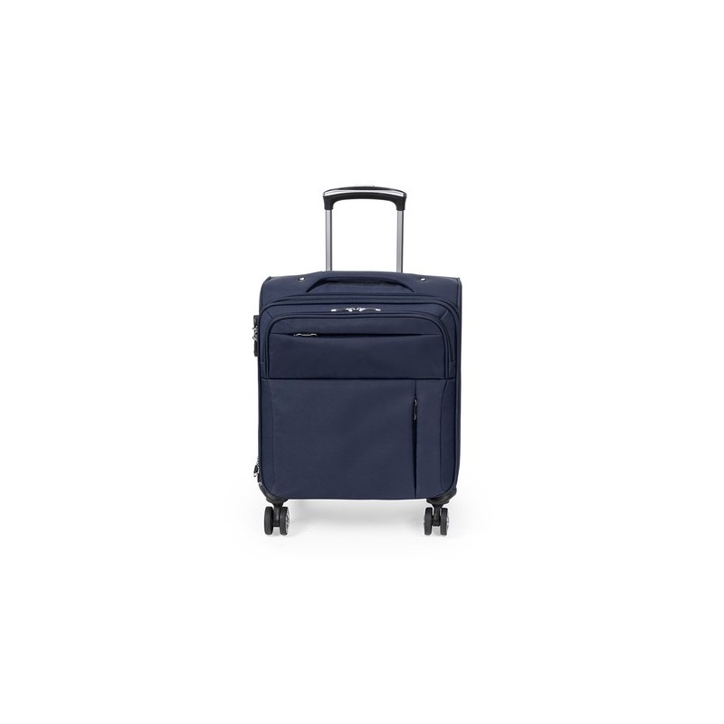 Trolley Pratique Éco-responsable Personnalisé Élégant - Zoidel Matières : nylon Couleurs : bleu marine