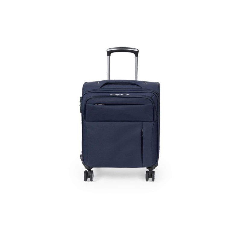 Trolley Pratique Éco-responsable Personnalisé Élégant - Zoidel Matières : nylon Couleurs : bleu marine personnalisable avec votr