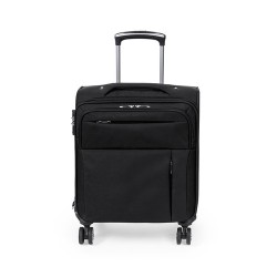 Trolley Pratique Éco-responsable Personnalisé Élégant - Zoidel Matières : nylon Couleurs : bleu marine 2