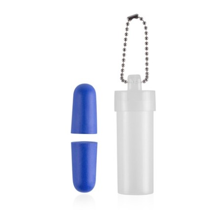 Bouchons Antibruit Personnalisés Éco-responsables - Panoss Matières : EVA Couleurs : bleu personnalisable avec votre logo