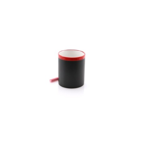 Mug en Céramique Personnalisé Colorful Matières : céramique Couleurs : rouge cadeau client original