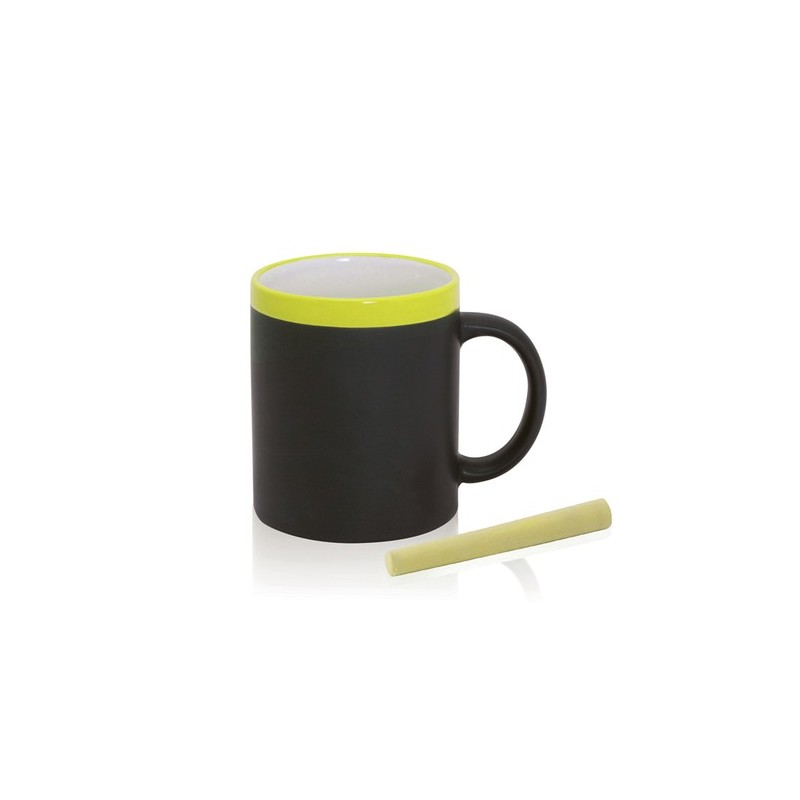 Mug en Céramique Personnalisé Colorful Matières : céramique Couleurs : jaune cadeau entreprise pas cher