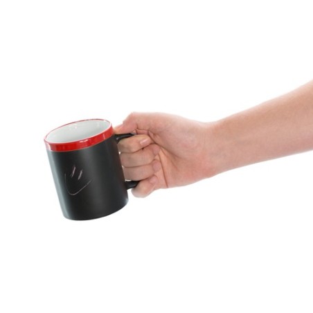 Mug en Céramique Personnalisé Colorful Matières : céramique Couleurs : jaune personnalisable avec votre logo
