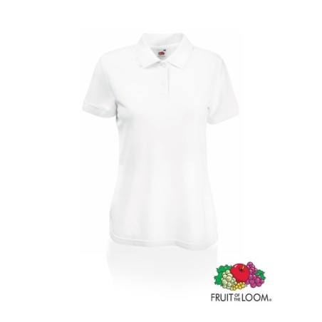 Polo Femme Éco-responsable 65% Coton 35% Polyester - Mode & Objets Publicitaires Matières : coton Taille textile : XS Couleurs :