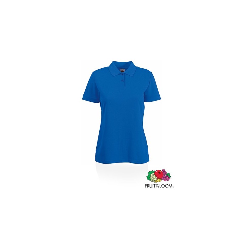Polo Femme Éco-responsable 65% Coton 35% Polyester - Mode & Objets Publicitaires Matières : coton Taille textile : XS Couleurs :