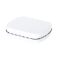 Distributeur personnalisé de bonbons pas cher Genex Matières : métal Couleurs : blanc impression haute définition
