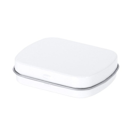 Distributeur personnalisé de bonbons pas cher Genex Matières : métal Couleurs : blanc impression haute définition