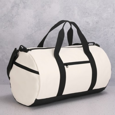Sac Personnalisé pas cher Sukar Matières : PU Couleurs : beige marquage laser ultra précis