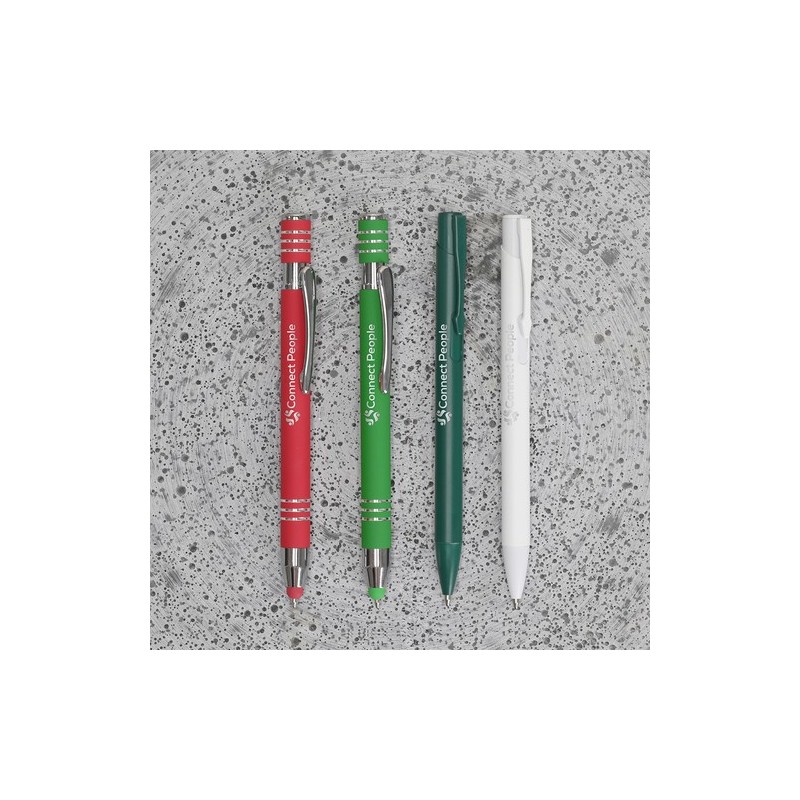 Stylet personnalisé pas cher Vieso Matières : aluminium Couleurs : noir accessoire événementiel unique