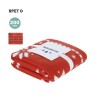 Couverture personnalisée pas cher Yalanny Couleurs : rouge Matières : polyester recyclé