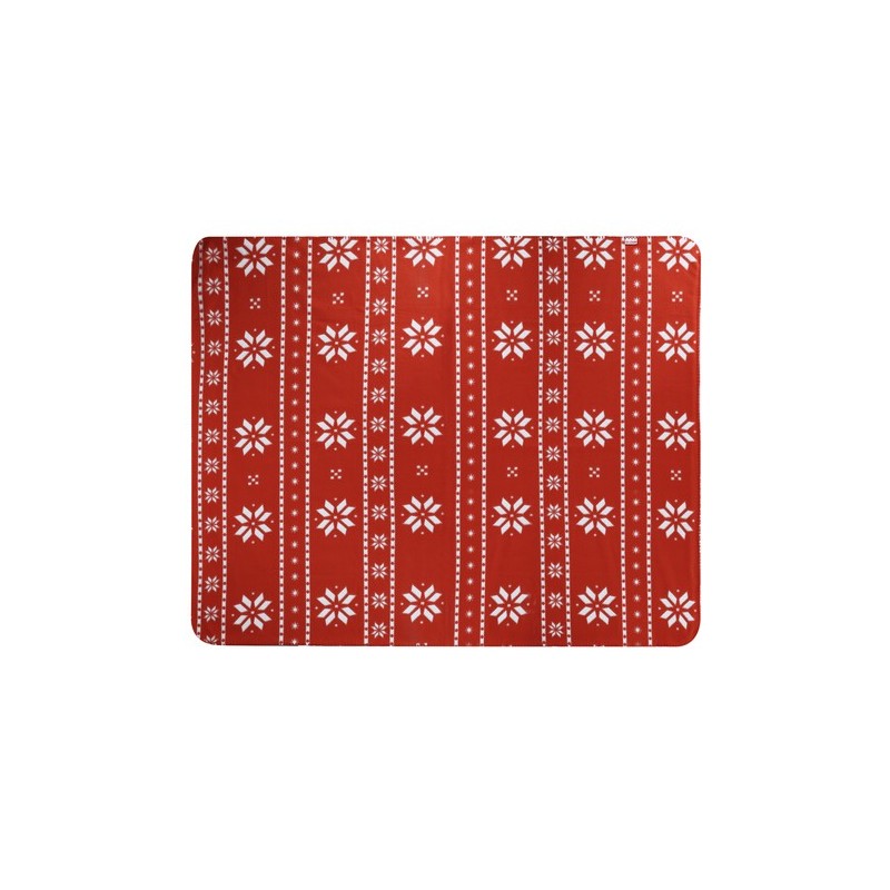 Couverture personnalisée pas cher Yalanny Couleurs : rouge Matières : polyester recyclé impression haute définition