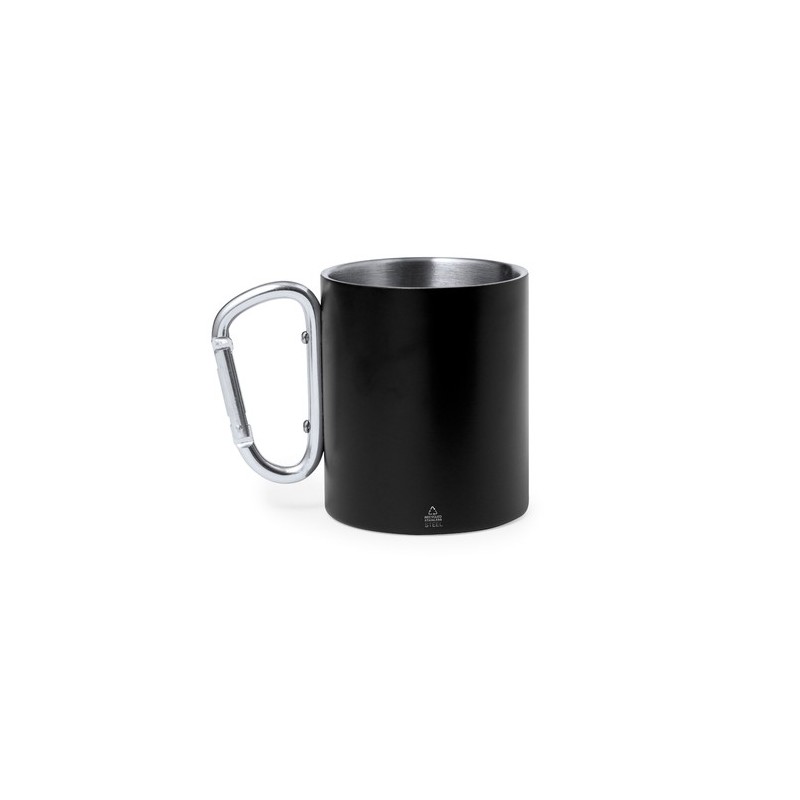 Tasse Personnalisable en Acier Inox Recyclé Lecrer Couleurs : rouge Matières : acier inoxydable recyclé cadeau entreprise pas ch