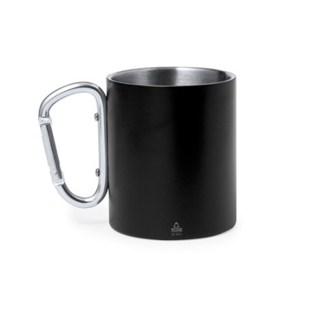 Tasse Personnalisable en Acier Inox Recyclé Lecrer Couleurs : rouge Matières : acier inoxydable recyclé cadeau entreprise pas ch