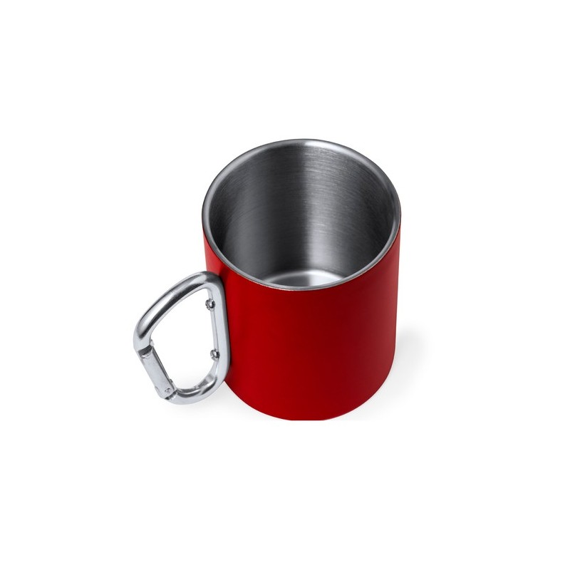 Tasse Personnalisable en Acier Inox Recyclé Lecrer Couleurs : bleu Matières : acier inoxydable recyclé objet promo petit budget