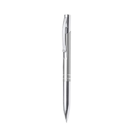 Stylo Bille Personnalisé Mafei Matières : aluminium Couleurs : argenté goodies publicitaire événementiel