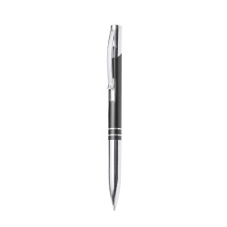 Stylo Bille Personnalisé Mafei Matières : aluminium Couleurs : noir livraison express 24h 48h