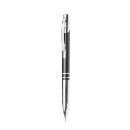 Stylo Bille Personnalisé Mafei Matières : aluminium Couleurs : noir livraison express 24h 48h
