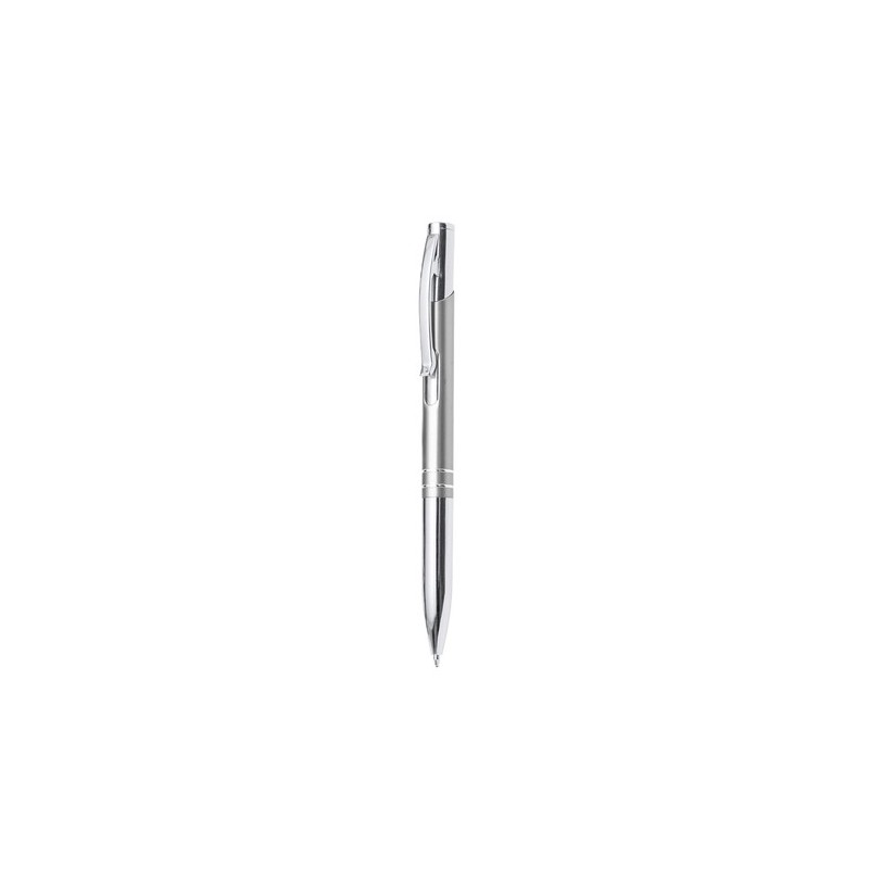 Stylo Bille Personnalisé Mafei Matières : aluminium Couleurs : gris goodies publicitaire durable