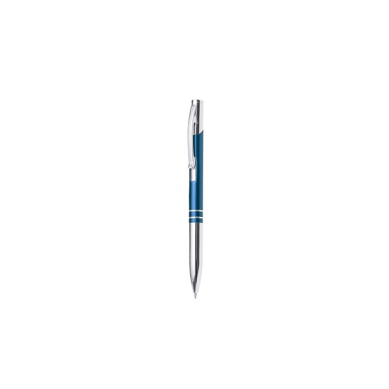 Stylo Bille Personnalisé Mafei Matières : aluminium Couleurs : bleu impression haute définition
