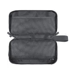 Trousse organisatrice personnalisée pas cher - Saldrick Matières : PET recyclé Couleurs : noir cadeau collaborateur premium