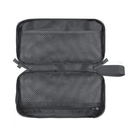 Trousse organisatrice personnalisée pas cher - Saldrick Matières : PET recyclé Couleurs : bleu marine livraison express 24h 48h