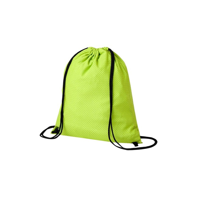 Sac à Dos Personnalisable Éco-responsable avec Porte Numéro Arlequix Matières : polyester Couleurs : vert clair personnalisable 