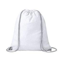 Sac à Dos Personnalisable Éco-responsable avec Porte Numéro Arlequix Matières : polyester Couleurs : vert clair cadeau collabora