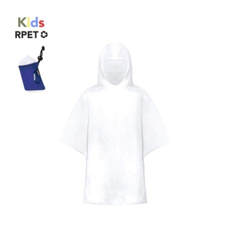 Poncho Éco-responsable Imperméable Personnalisé pas cher - Claytop Matières : polyéthylène (PE) Couleurs : bleu livraison expres