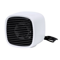 Chauffage Mini Personnalisé Éco-responsable, Solution Idéale contre le Froid - Durden Couleurs : blanc