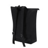 Sac à dos personnalisé pas cher Antrim Couleurs : noir Matières : toile recyclée marquage laser ultra précis