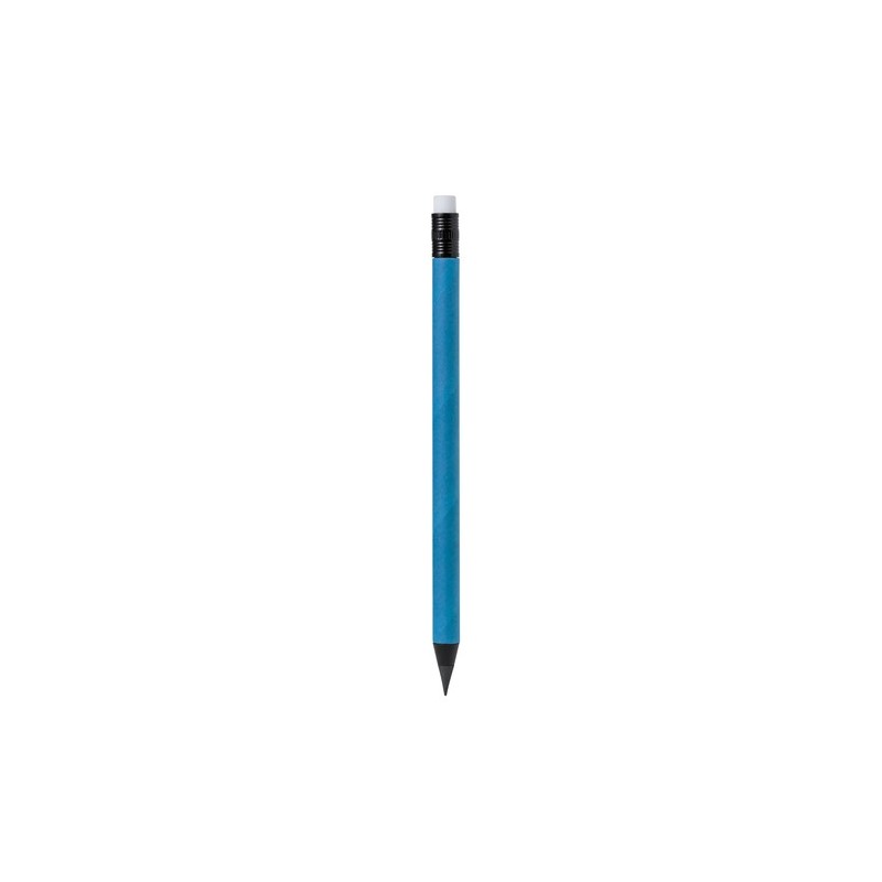 Crayon Éco-responsable Pratique Personnalisé pas cher - Depex Matières : carton recyclé Couleurs : bleu