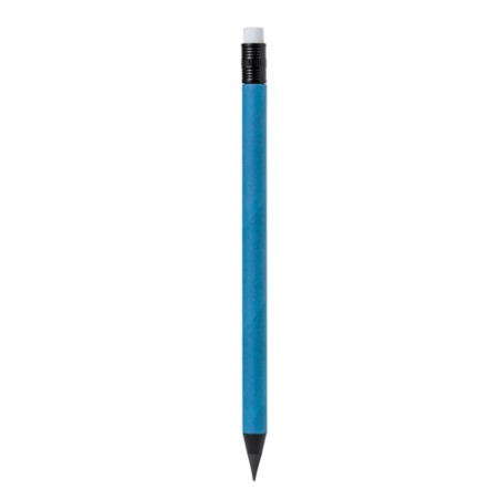 Crayon Éco-responsable Pratique Personnalisé pas cher - Depex Matières : carton recyclé Couleurs : bleu