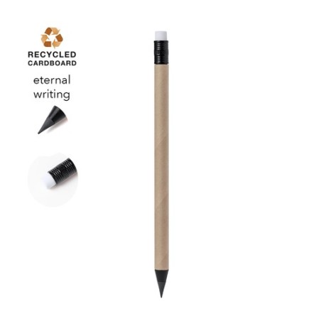 Crayon Éco-responsable Pratique Personnalisé pas cher - Depex Matières : carton recyclé Couleurs : bleu personnalisation rapide 