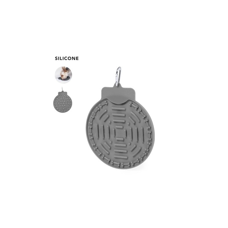 Coussin Personnalisé Éco-responsable pour Animaux Pudle Matières : silicone Couleurs : gris personnalisable avec votre logo