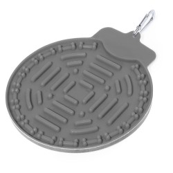 Coussin Personnalisé Éco-responsable pour Animaux Pudle Matières : silicone Couleurs : gris impression haute définition