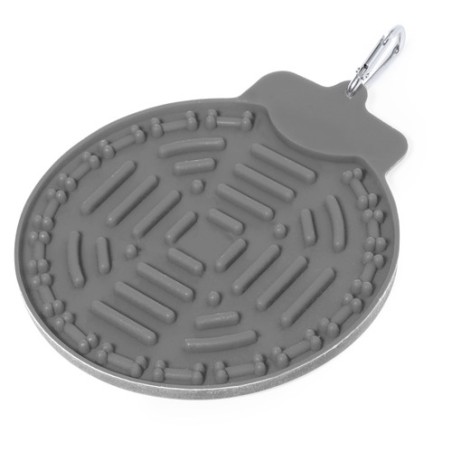 Coussin Personnalisé Éco-responsable pour Animaux Pudle Matières : silicone Couleurs : gris impression haute définition
