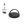 Chargeur Sans Fil Personnalisable 15W Éco-responsable Bellmer Matières : aluminium Couleurs : noir cadeau entreprise pas cher