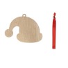 Ornement de Noël personnalisé et pas cher Clixar Matières : bois objet promotionnel éco-responsable