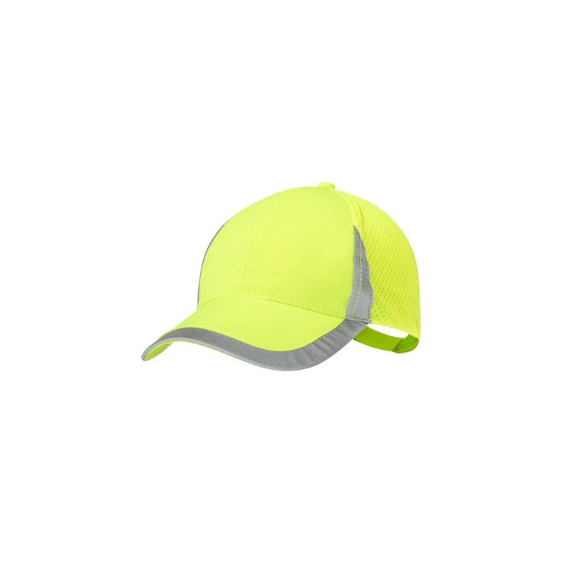 Casquette Personnalisable et Sécurisée de Destada Matières : polyester Couleurs : jaune cadeau entreprise pas cher
