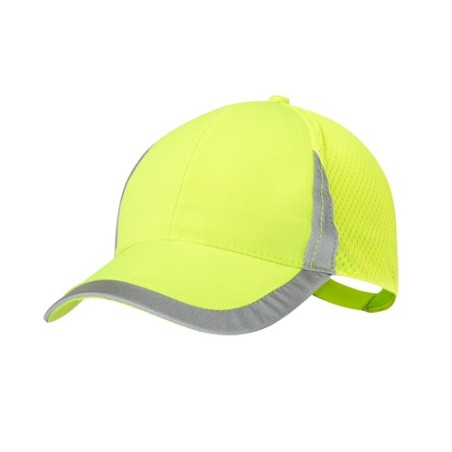 Casquette Personnalisable et Sécurisée de Destada Matières : polyester Couleurs : jaune cadeau entreprise pas cher
