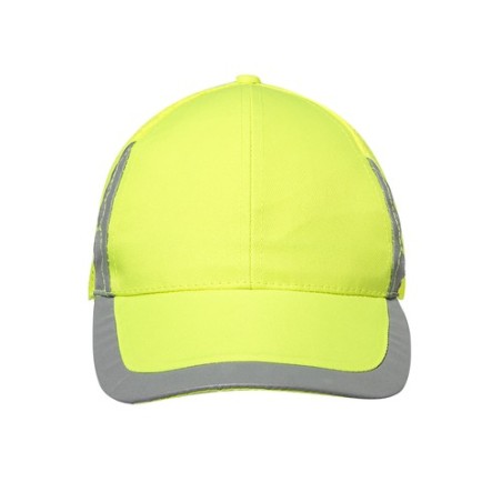 Casquette Personnalisable et Sécurisée de Destada Matières : polyester Couleurs : jaune marquage laser ultra précis