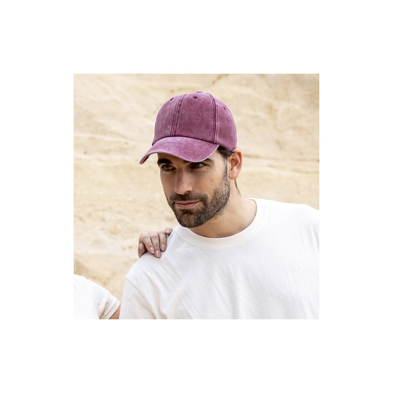 Casquette Personnalisable en Coton Bongs Matières : coton Couleurs : bleu marine cadeau collaborateur premium