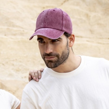 Casquette Personnalisable en Coton Bongs Matières : coton Couleurs : marron livraison express 24h 48h