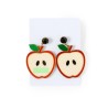 Boucles d'Oreille Personnalisées Colorées et Uniques Kely pas cher Matières : acrylique Couleurs : jaune citron personnalisation