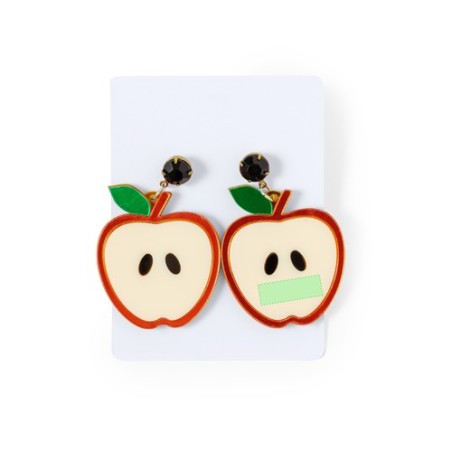 Boucles d'Oreille Personnalisées Colorées et Uniques Kely pas cher Matières : acrylique Couleurs : jaune citron cadeau client or