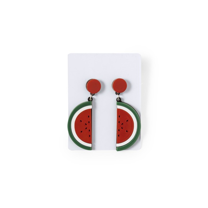 Boucles d'Oreille Personnalisées Colorées et Uniques Kely pas cher Matières : acrylique Couleurs : vert pomme personnalisable av