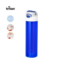 Gourde Personnalisée Pratique - Tanely Matières : tritan Couleurs : bleu 2
