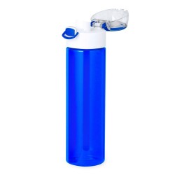 Gourde Personnalisée Pratique - Tanely Matières : tritan Couleurs : bleu marquage couleur éclatante
