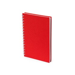 Bloc Notes Personnalisé Éco-responsable et Pratique - Kimberly Matières : PET recyclé Couleurs : blanc cadeau collaborateur prem