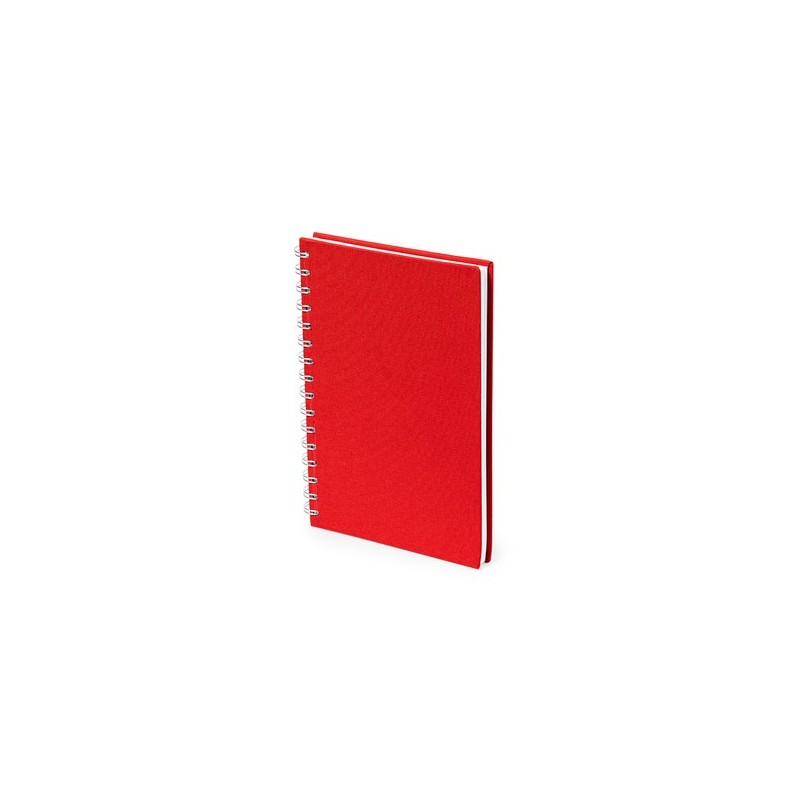 Bloc Notes Personnalisé Éco-responsable et Pratique - Kimberly Matières : PET recyclé Couleurs : blanc cadeau collaborateur prem